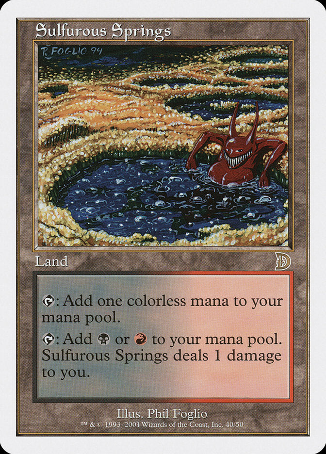 Sulfurous Springs [Deckmasters] | Yard's Games Ltd