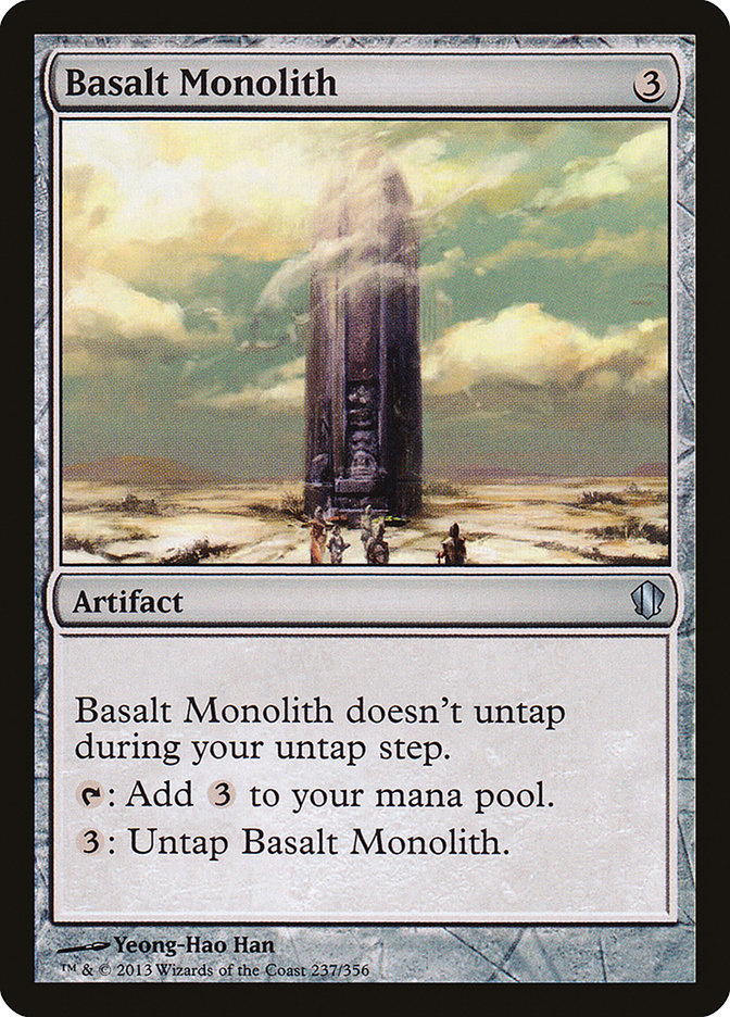 Basalt Monolith [Commander 2013] | Yard's Games Ltd