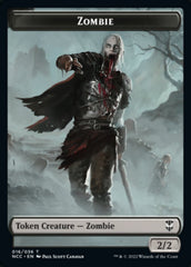 Zombie // Drake Double-Sided Token [Streets of New Capenna Commander Tokens] | Yard's Games Ltd