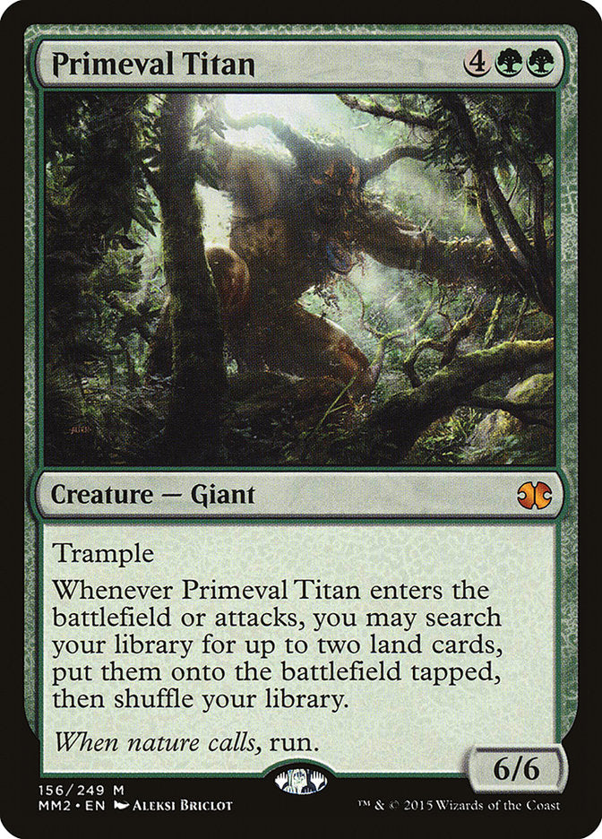 Primeval Titan [Modern Masters 2015] | Yard's Games Ltd