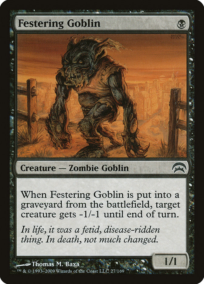 Festering Goblin [Planechase] | Yard's Games Ltd