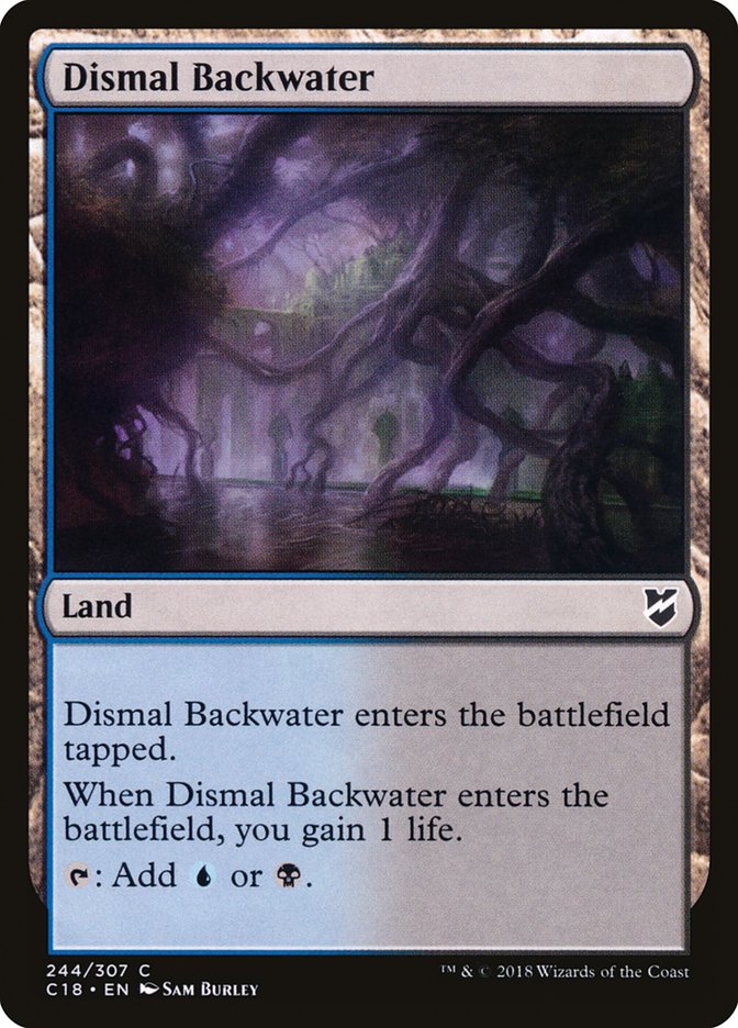 Dismal Backwater [Commander 2018] | Yard's Games Ltd