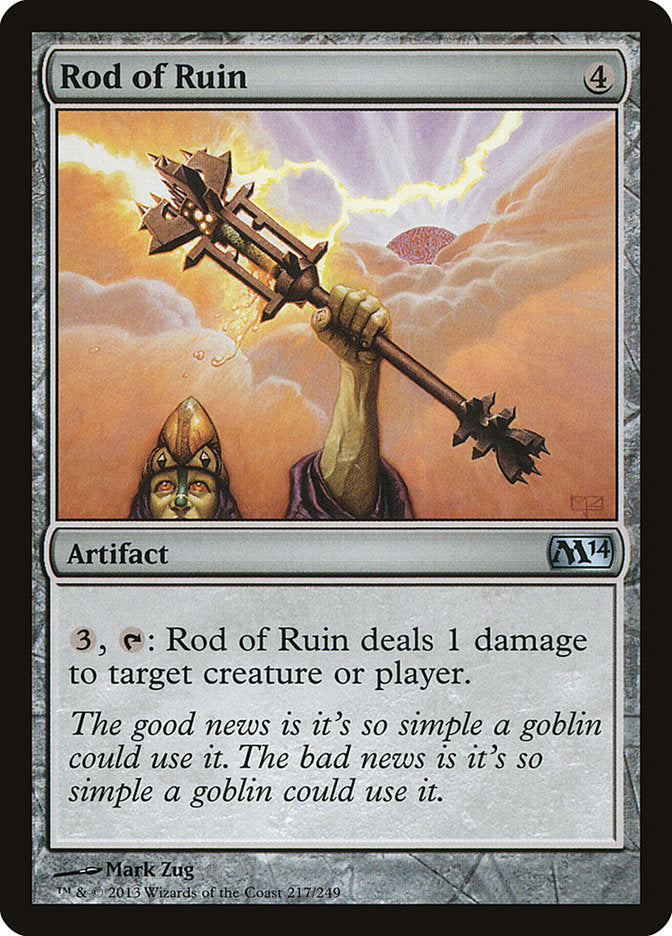 Rod of Ruin [Magic 2014] | Yard's Games Ltd