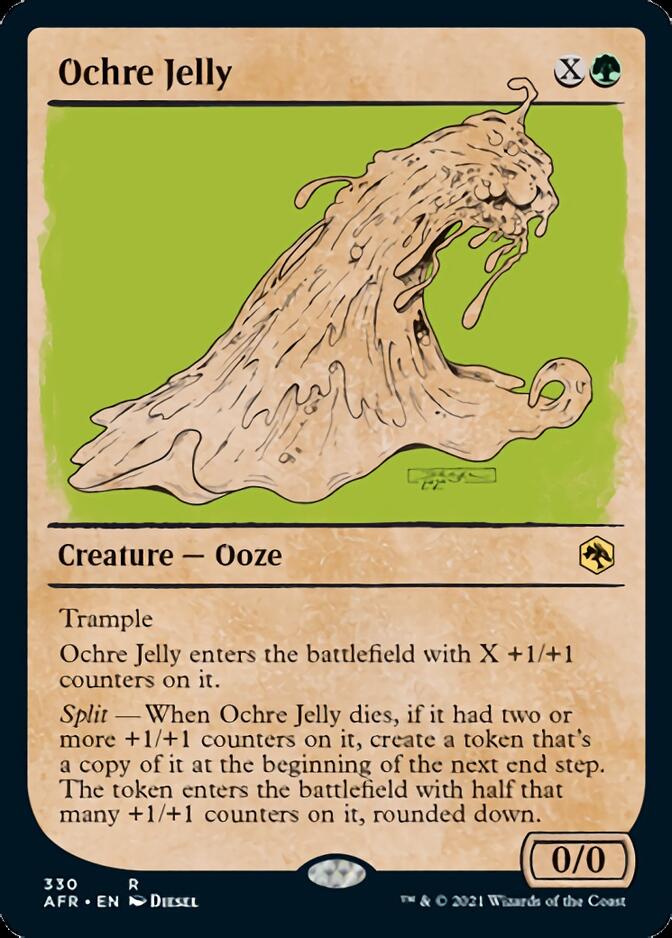 Ochre Jelly (Showcase) [Dungeons & Dragons: Adventures in the Forgotten Realms] | Yard's Games Ltd