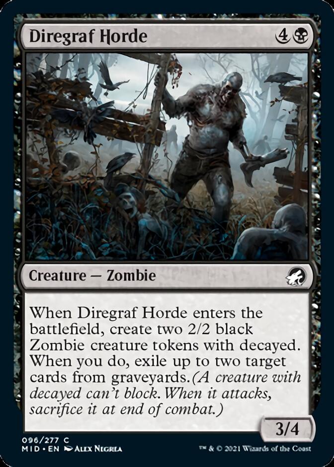 Diregraf Horde [Innistrad: Midnight Hunt] | Yard's Games Ltd