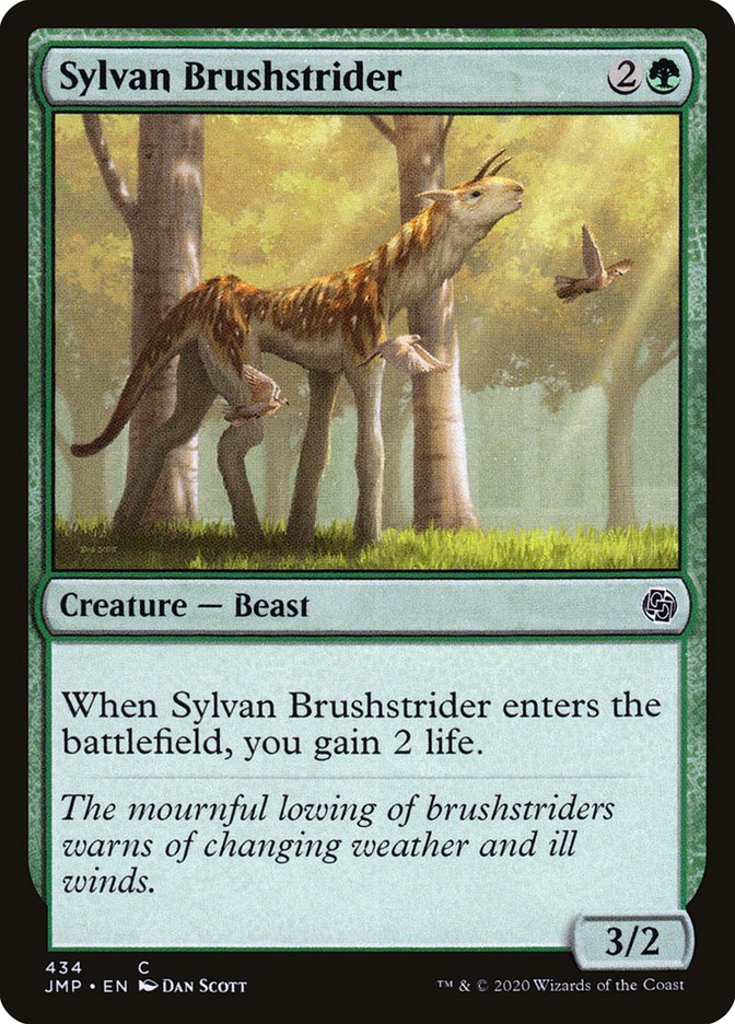 Sylvan Brushstrider [Jumpstart] | Yard's Games Ltd