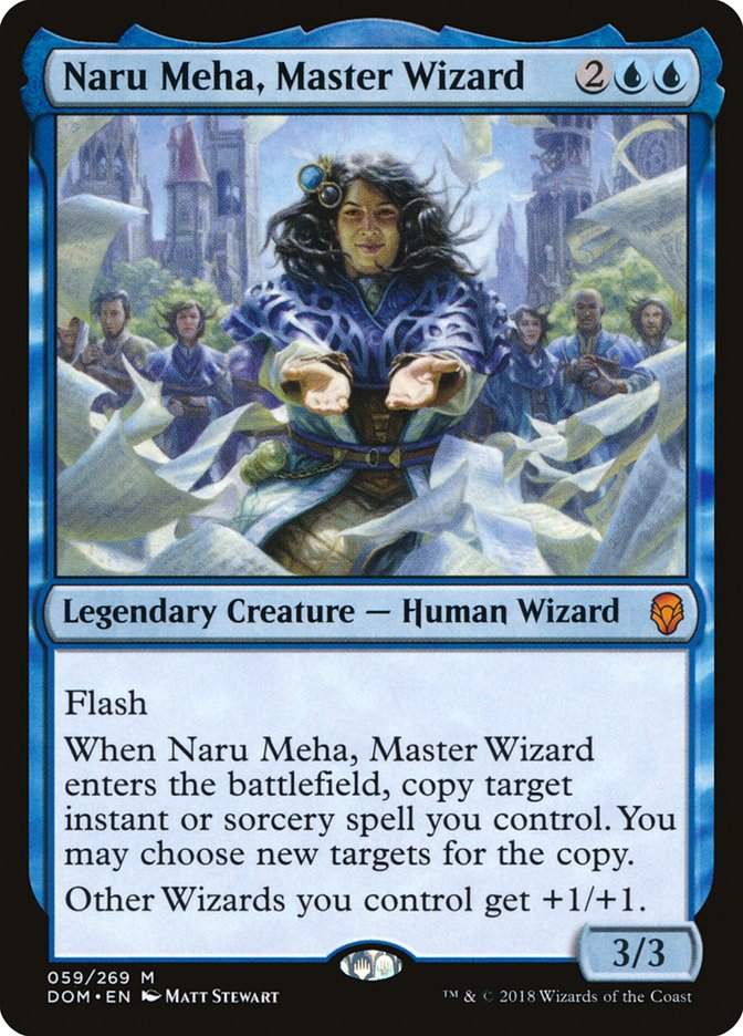 Naru Meha, Master Wizard [Dominaria] | Yard's Games Ltd