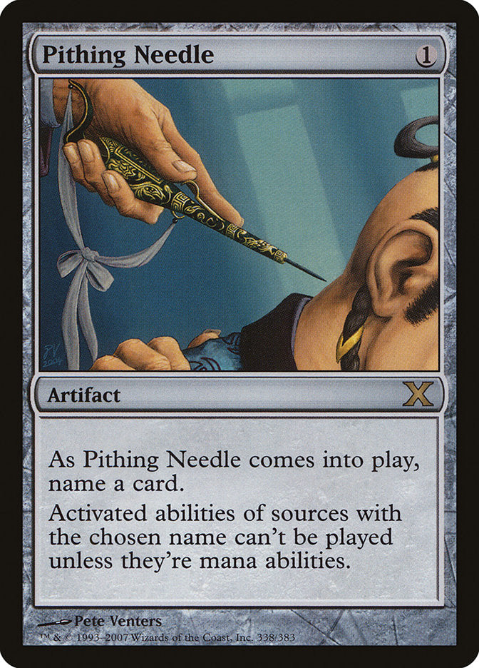 Pithing Needle [Tenth Edition] | Yard's Games Ltd