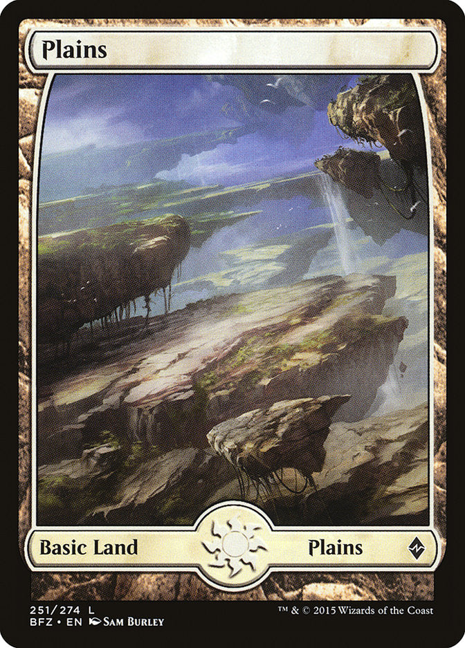 Plains (251) (Full Art) [Battle for Zendikar] | Yard's Games Ltd