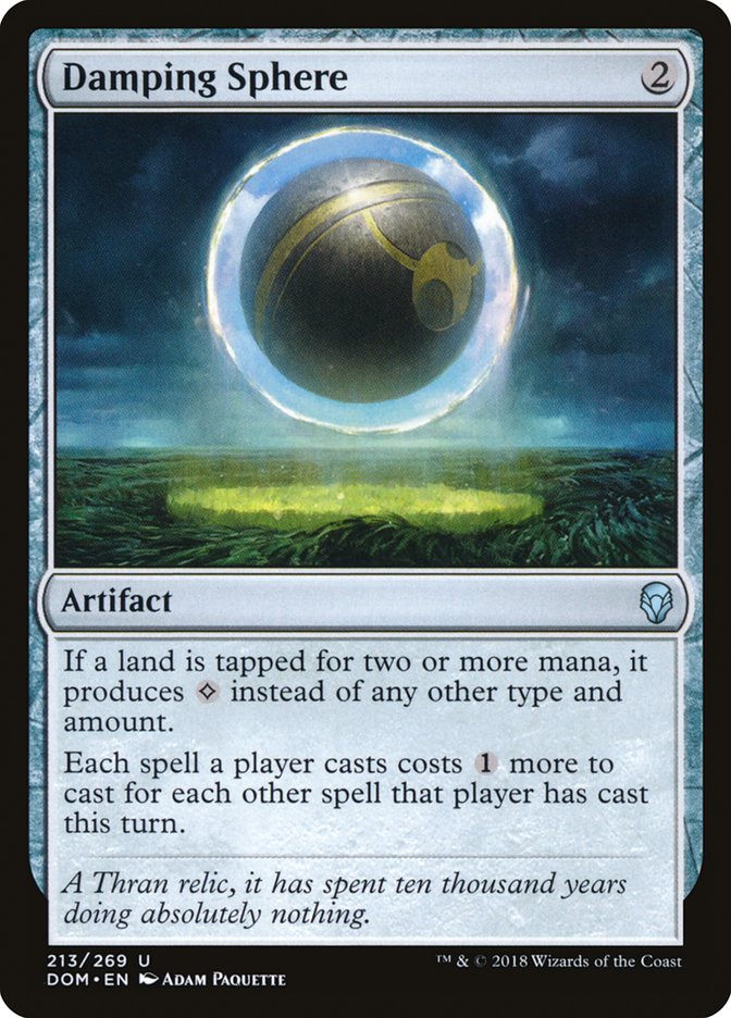 Damping Sphere [Dominaria] | Yard's Games Ltd