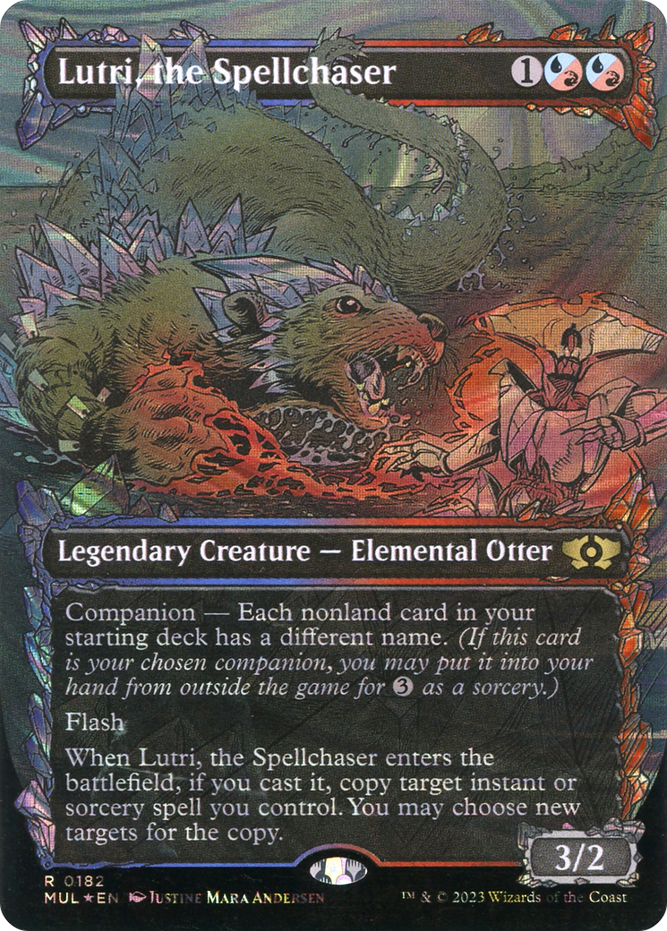 Lutri, the Spellchaser (Halo Foil) [Multiverse Legends] | Yard's Games Ltd