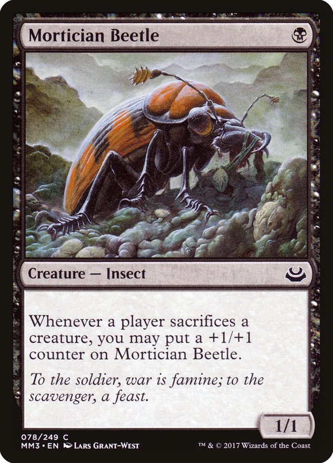 Mortician Beetle [Modern Masters 2017] | Yard's Games Ltd