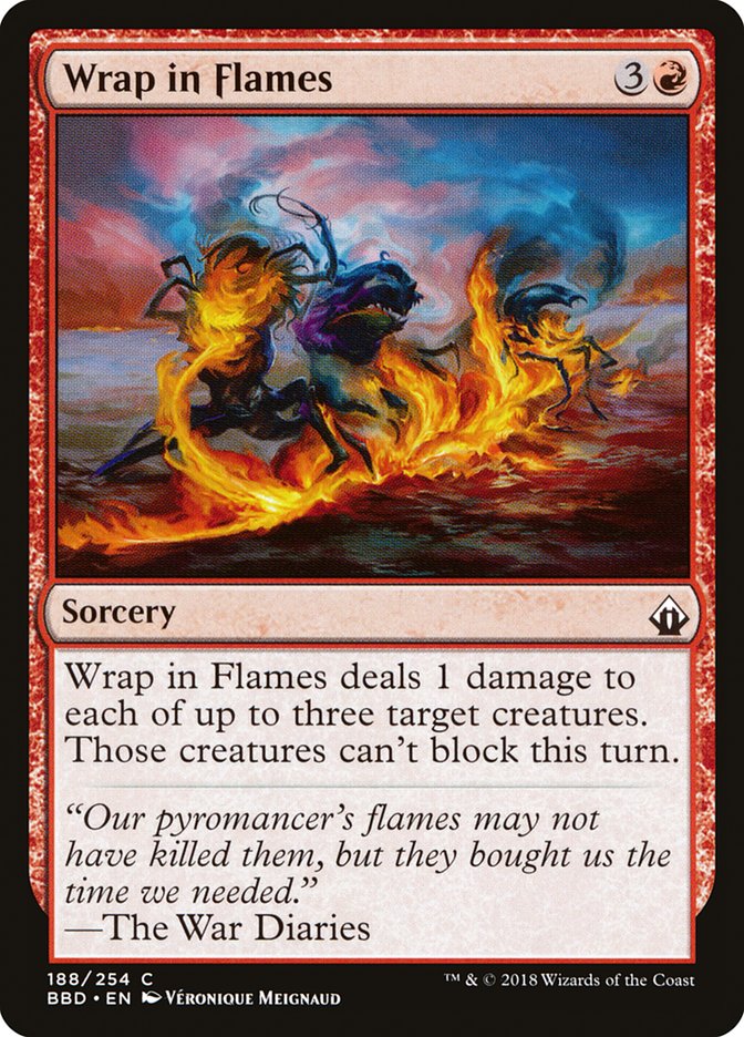 Wrap in Flames [Battlebond] | Yard's Games Ltd