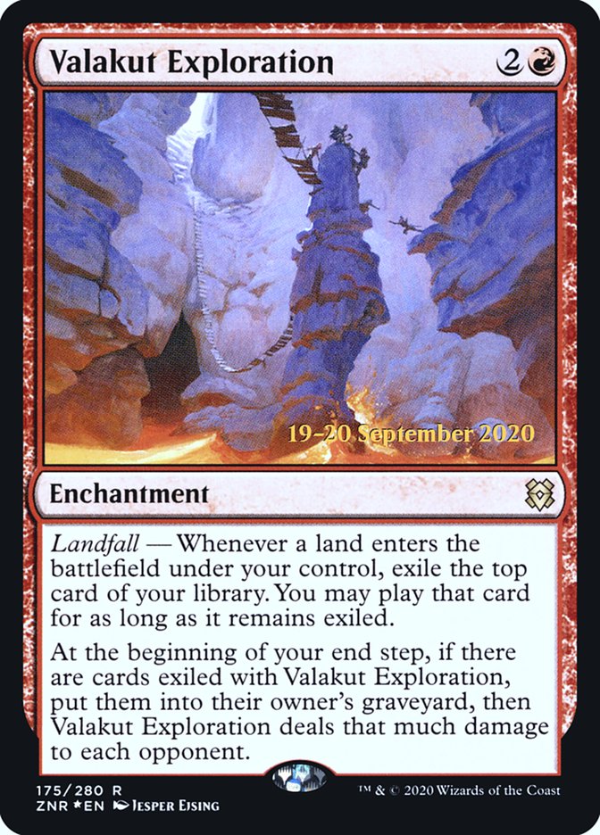 Valakut Exploration [Zendikar Rising Prerelease Promos] | Yard's Games Ltd