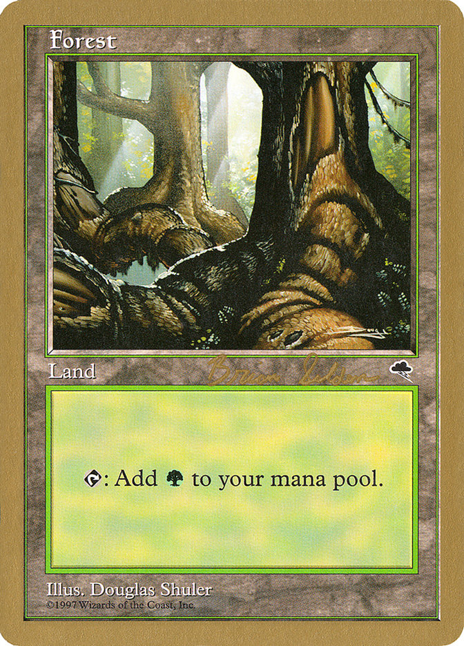 Forest (bs348) (Brian Selden) [World Championship Decks 1998] | Yard's Games Ltd