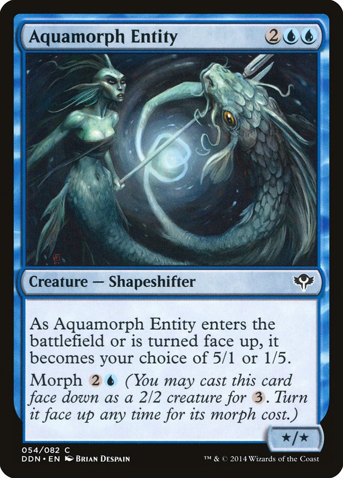 Aquamorph Entity [Duel Decks: Speed vs. Cunning] | Yard's Games Ltd