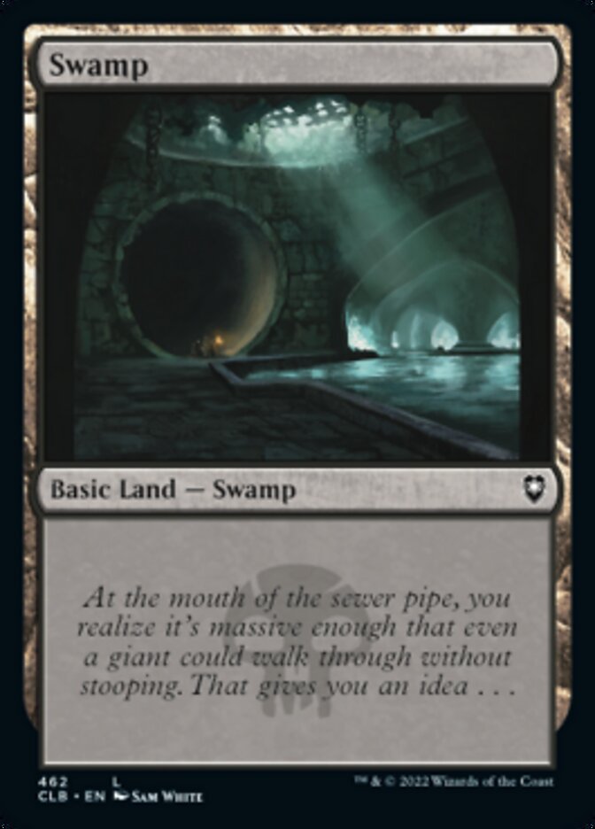 Swamp (462) [Commander Legends: Battle for Baldur's Gate] | Yard's Games Ltd