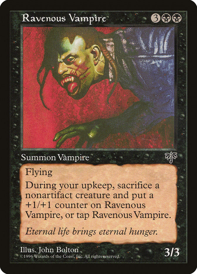 Ravenous Vampire [Mirage] | Yard's Games Ltd