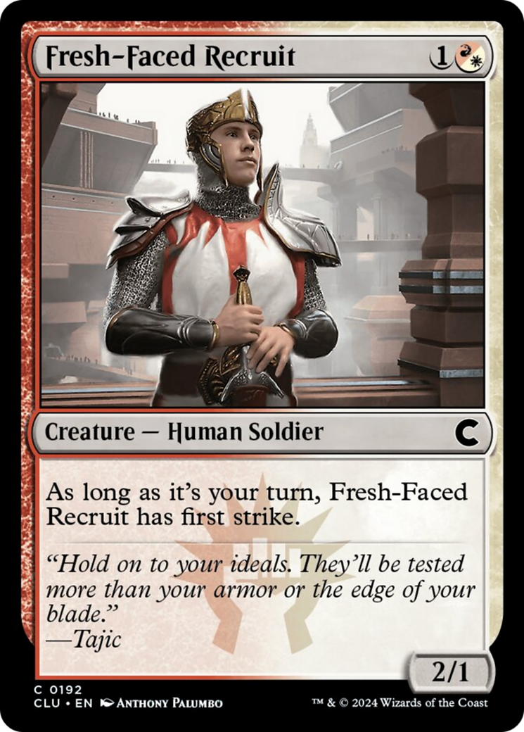 Fresh-Faced Recruit [Ravnica: Clue Edition] | Yard's Games Ltd