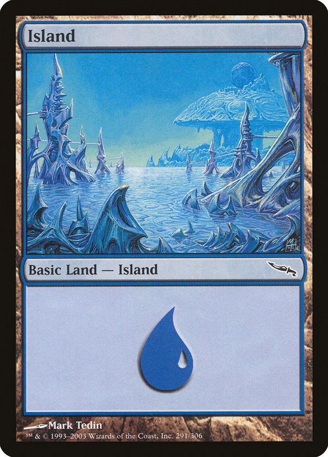 Island (291) [Mirrodin] | Yard's Games Ltd