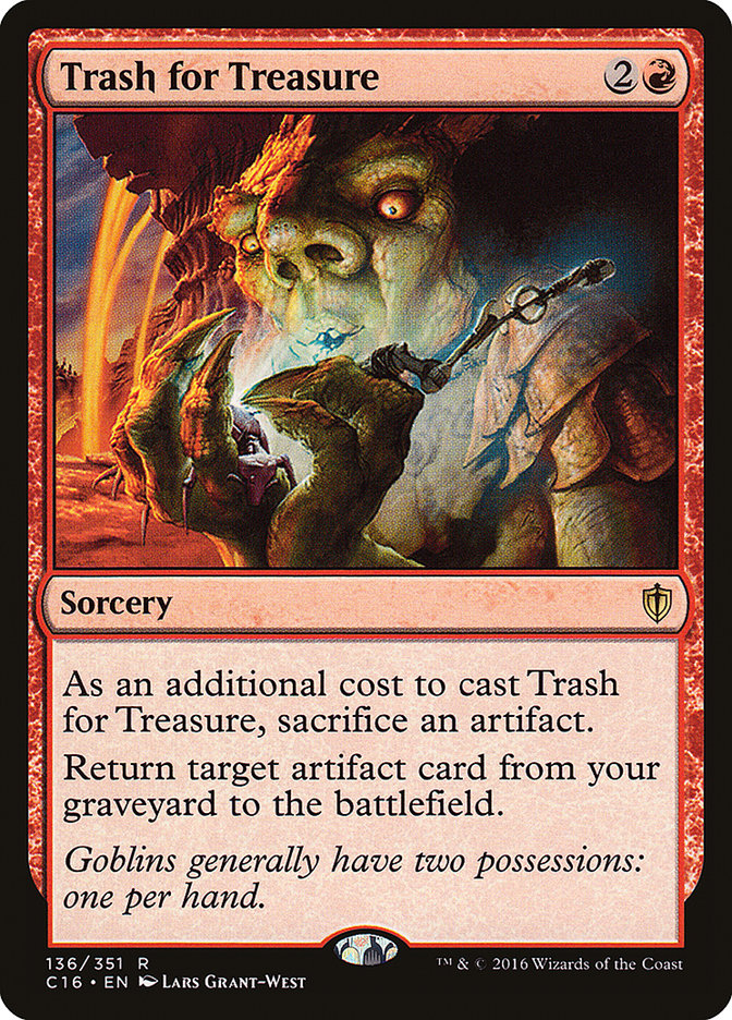 Trash for Treasure [Commander 2016] | Yard's Games Ltd