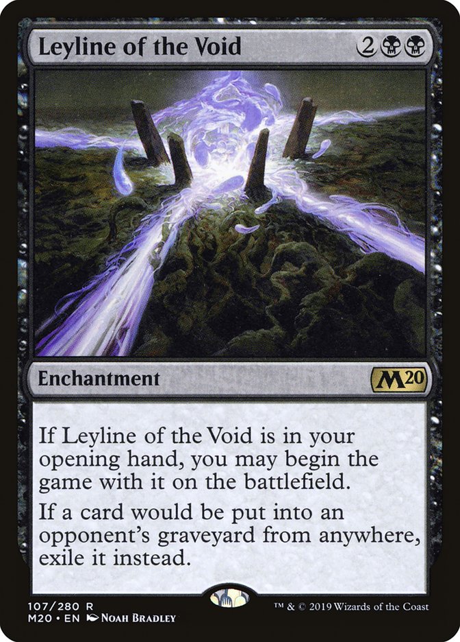 Leyline of the Void [Core Set 2020] | Yard's Games Ltd