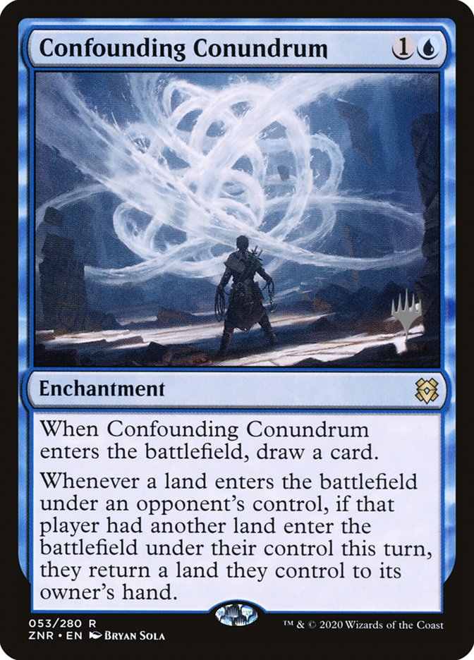 Confounding Conundrum (Promo Pack) [Zendikar Rising Promos] | Yard's Games Ltd