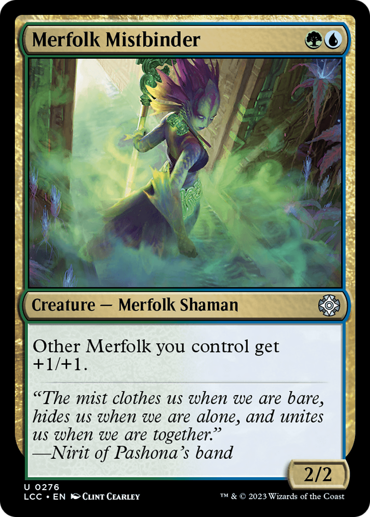 Merfolk Mistbinder [The Lost Caverns of Ixalan Commander] | Yard's Games Ltd