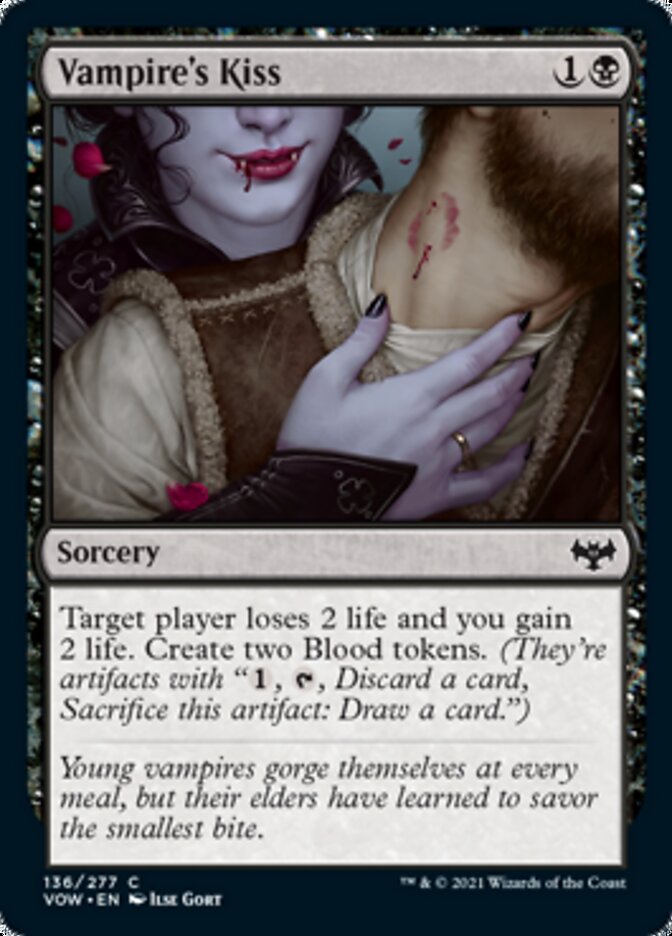 Vampire's Kiss [Innistrad: Crimson Vow] | Yard's Games Ltd