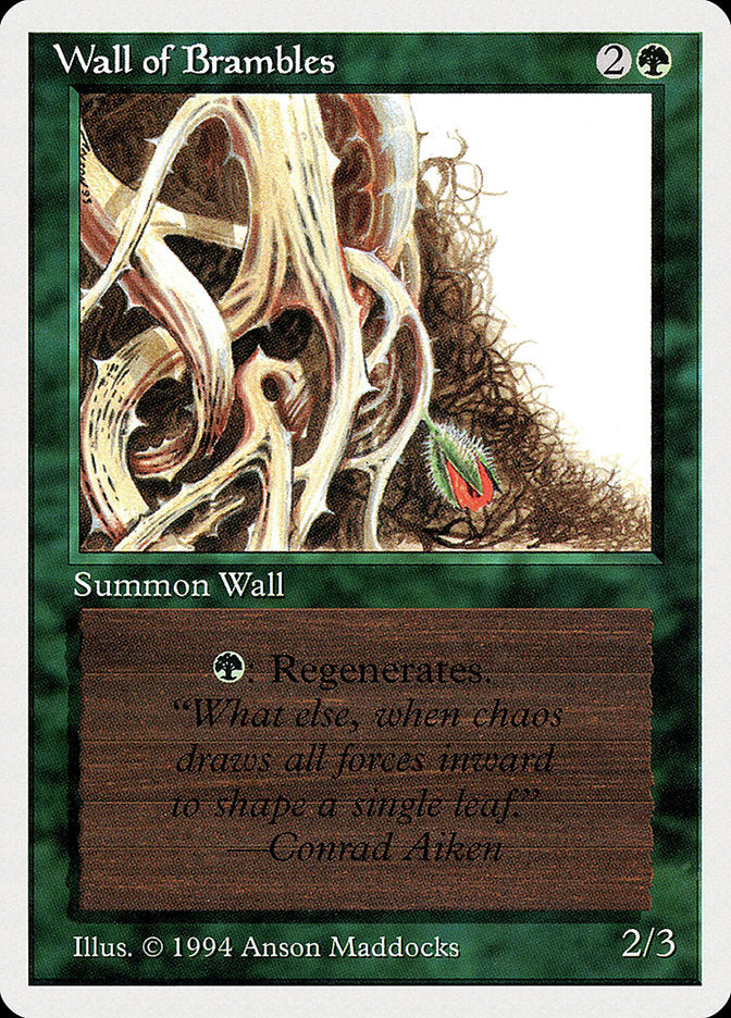 Wall of Brambles [Summer Magic / Edgar] | Yard's Games Ltd