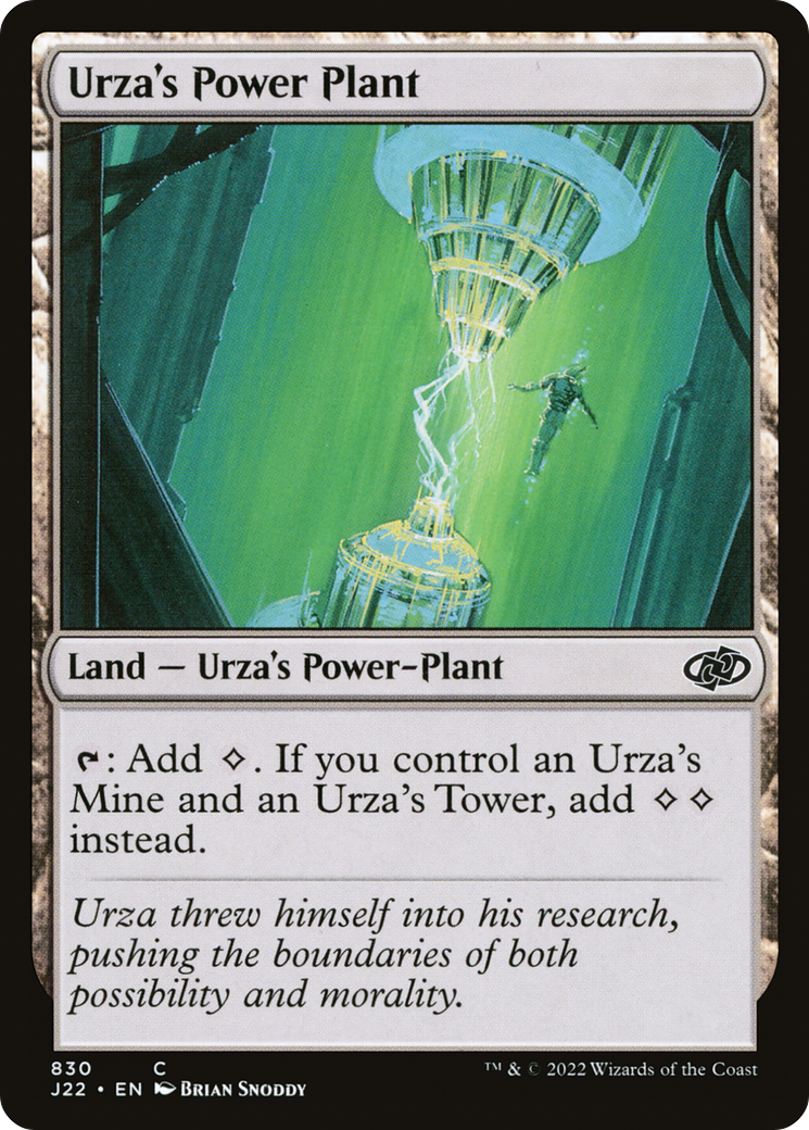 Urza's Power Plant [Jumpstart 2022] | Yard's Games Ltd