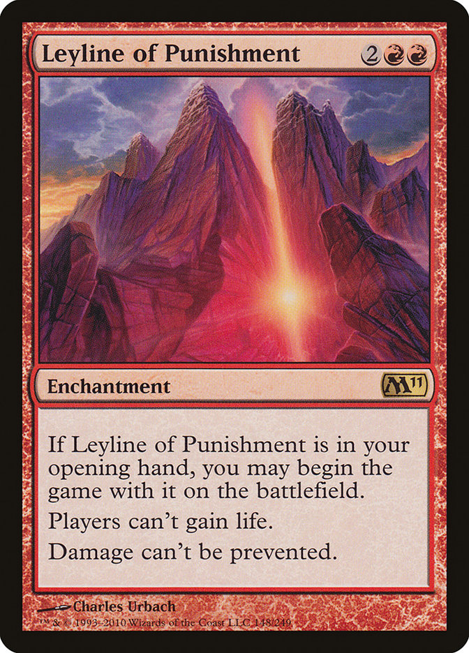 Leyline of Punishment [Magic 2011] | Yard's Games Ltd