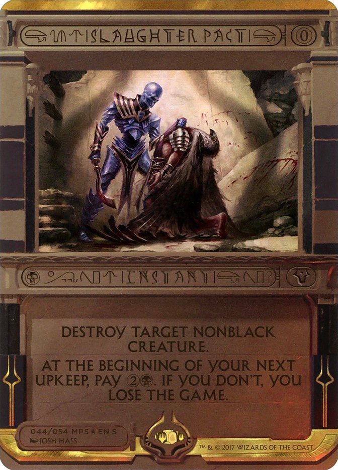 Slaughter Pact (Invocation) [Amonkhet Invocations] | Yard's Games Ltd