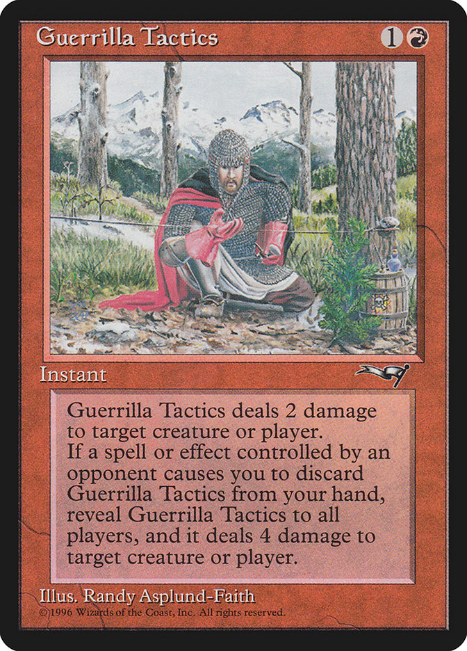 Guerrilla Tactics (Tripwire) [Alliances] | Yard's Games Ltd