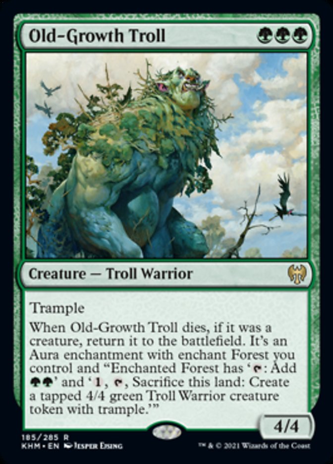 Old-Growth Troll [Kaldheim] | Yard's Games Ltd