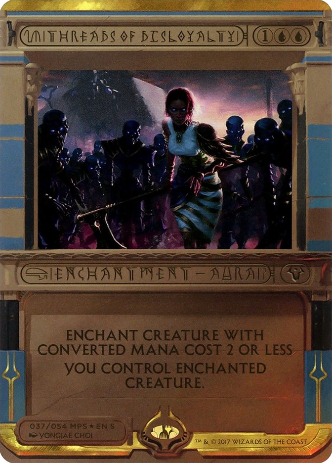 Threads of Disloyalty (Invocation) [Amonkhet Invocations] | Yard's Games Ltd