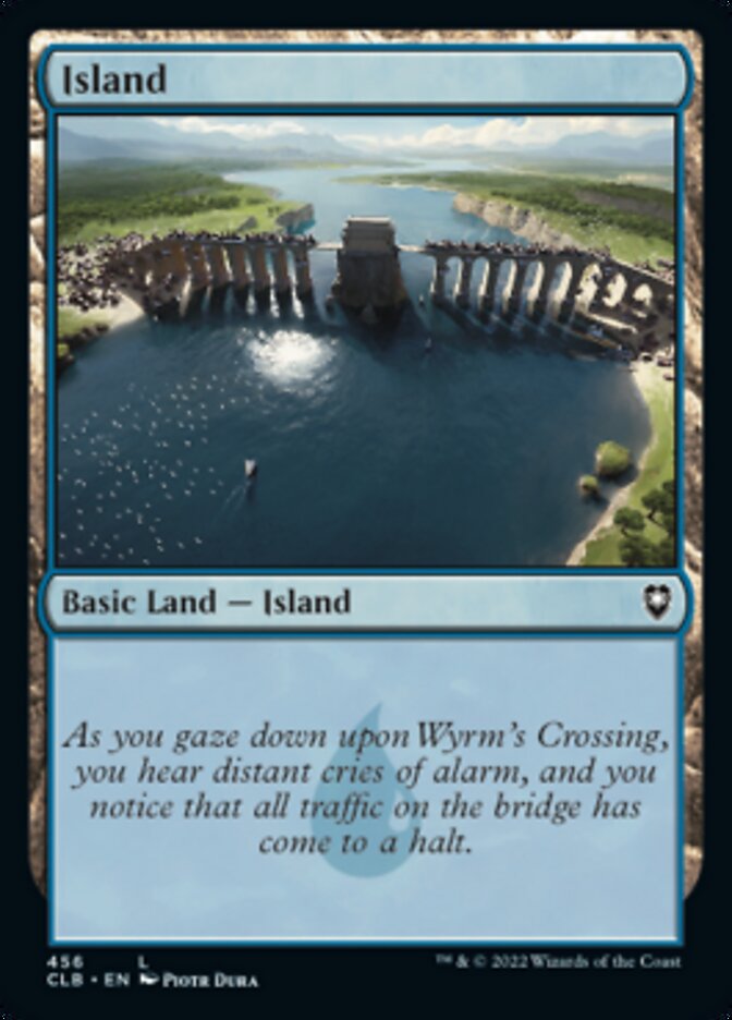 Island (456) [Commander Legends: Battle for Baldur's Gate] | Yard's Games Ltd