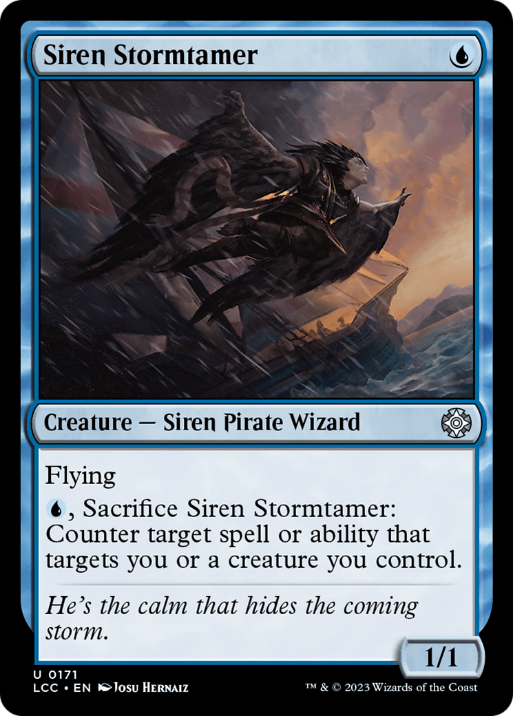 Siren Stormtamer [The Lost Caverns of Ixalan Commander] | Yard's Games Ltd