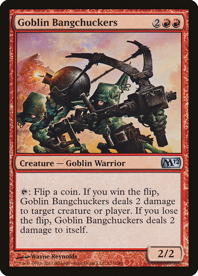 Goblin Bangchuckers [Magic 2012] | Yard's Games Ltd