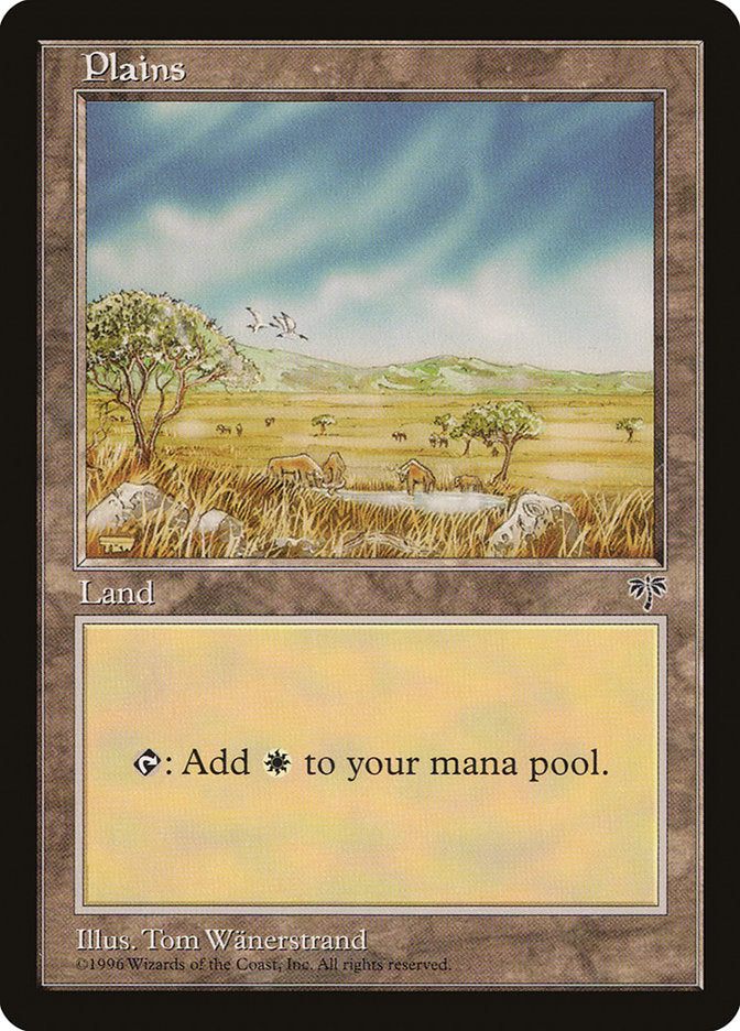 Plains (No Zebras / Signature on Left) [Mirage] | Yard's Games Ltd