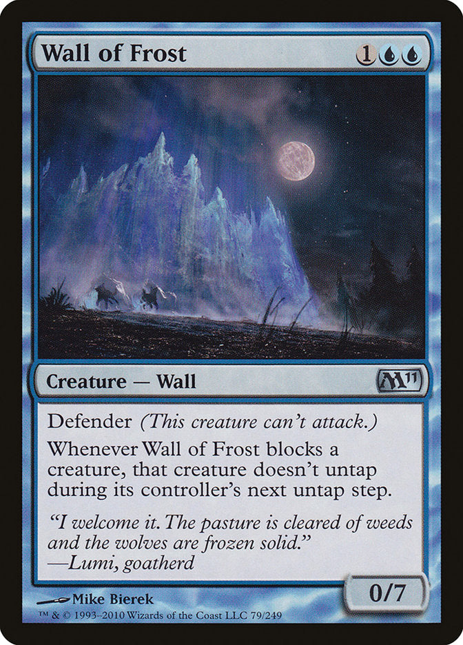 Wall of Frost [Magic 2011] | Yard's Games Ltd