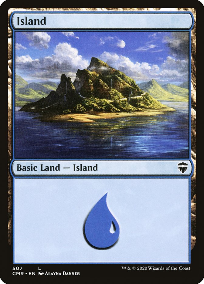 Island (507) [Commander Legends] | Yard's Games Ltd