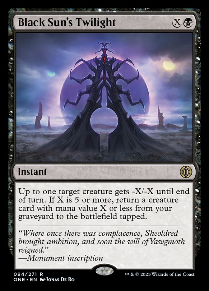 Black Sun's Twilight [Phyrexia: All Will Be One] | Yard's Games Ltd