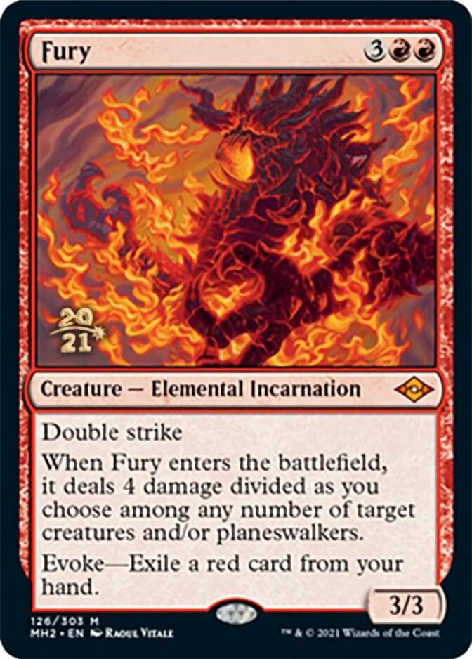 Fury [Modern Horizons 2 Prerelease Promos] | Yard's Games Ltd