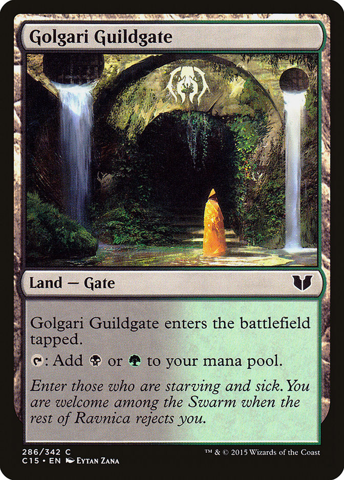 Golgari Guildgate [Commander 2015] | Yard's Games Ltd