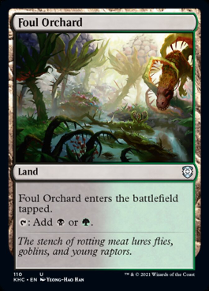 Foul Orchard [Kaldheim Commander] | Yard's Games Ltd