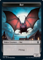 Blood // Bat Double-Sided Token [Innistrad: Crimson Vow Commander Tokens] | Yard's Games Ltd