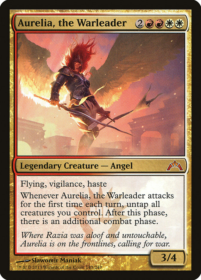 Aurelia, the Warleader [Gatecrash] | Yard's Games Ltd