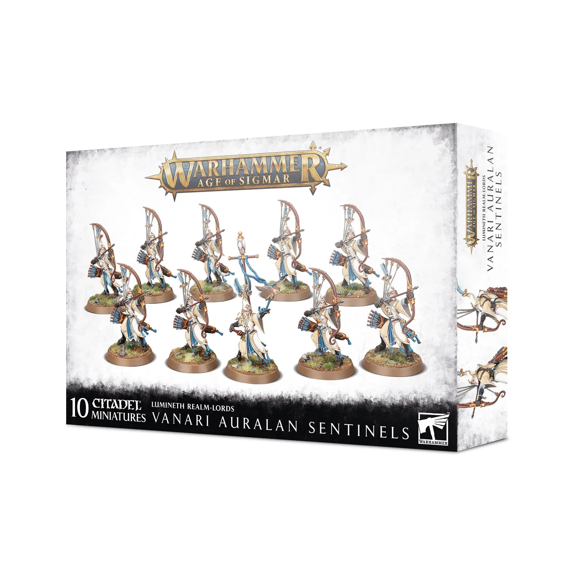 warhammer age of sigmar lumineth realm lords vanari auralan sentinels | Yard's Games Ltd