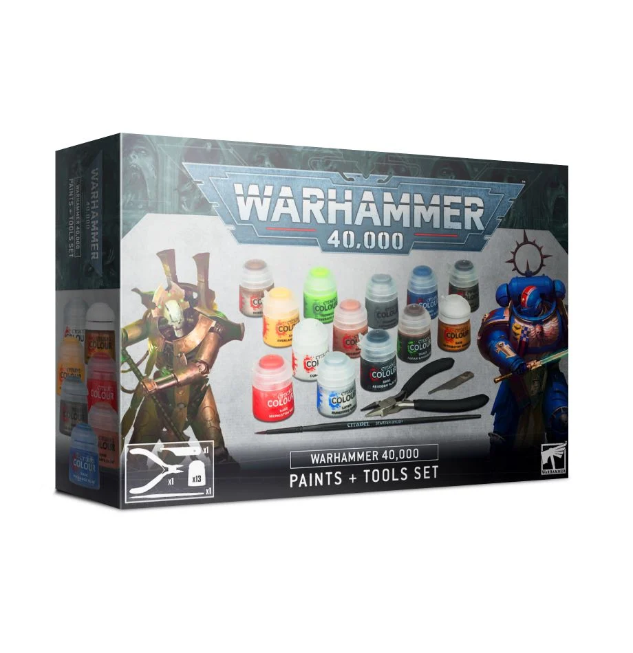 warhammer 40,000 paints and tools set | Yard's Games Ltd